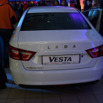 Lada Vesta, лада веста, сзади, зад